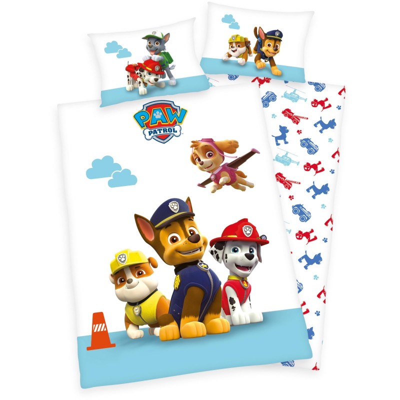 PAW PATROL Kinderbettwäsche »Dogs«, (2 tlg.), mit Hunden