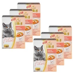 Cat Bonbon Feine Filets, Lachs & Hühnchen, 3 x 85 gr. - 6er Set