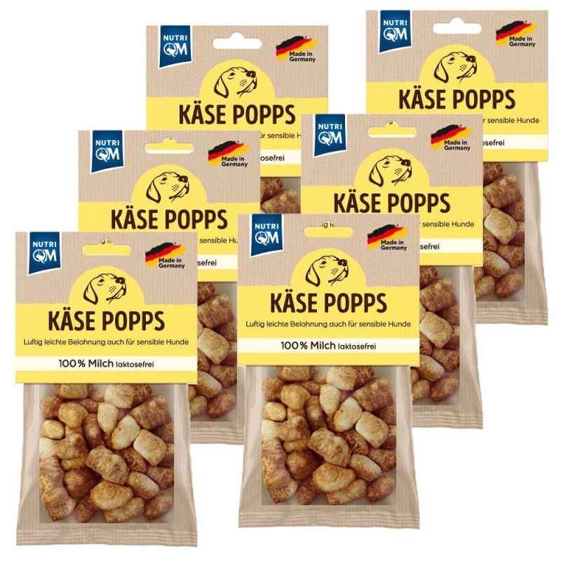 NutriQM Käse Popps 25g - 6er Set