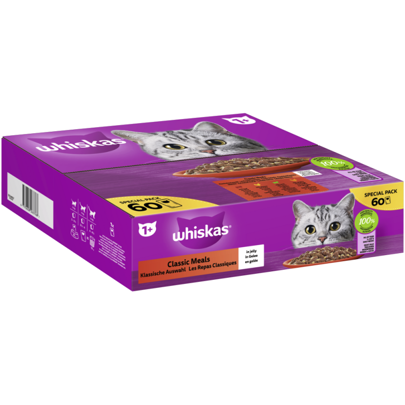 Portionsbeutel Multipack Special Pack 1+ Klassische Auswahl in Gelee 60 x 85g