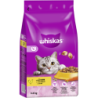 WHISKAS® Trockenfutter Beutel 1+ mit Huhn 3,8kg