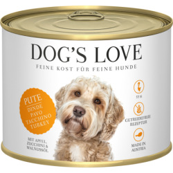 DOG'S LOVE Hunde Nassfutter ADULT PUTE  - 200 g