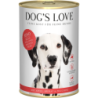 DOG'S LOVE Hunde Nassfutter ADULT RIND - 400 g