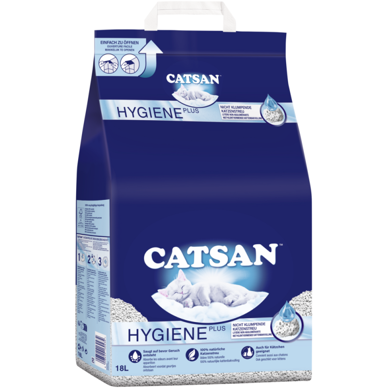 Hygiene Plus Katzenstreu 18l