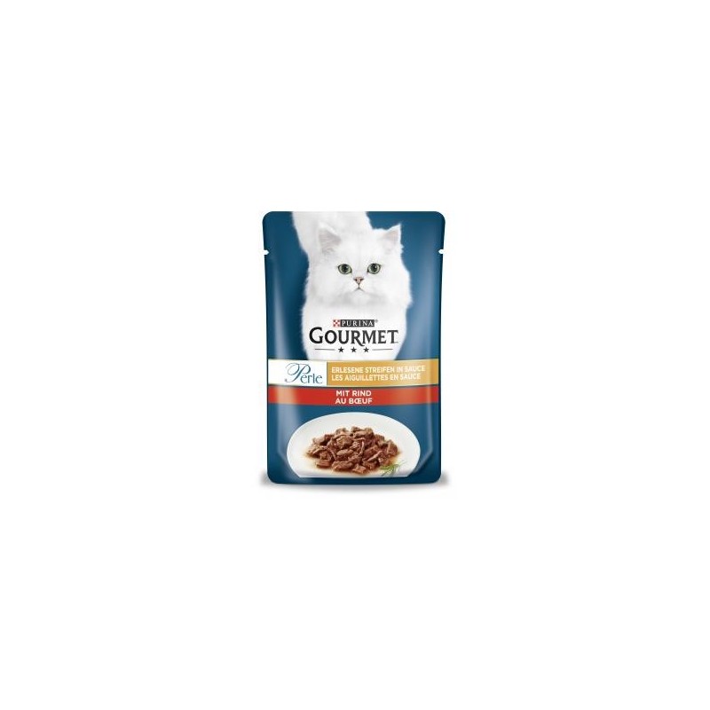 Purina Gourmet Perle Erlesene Streifen mit Rind