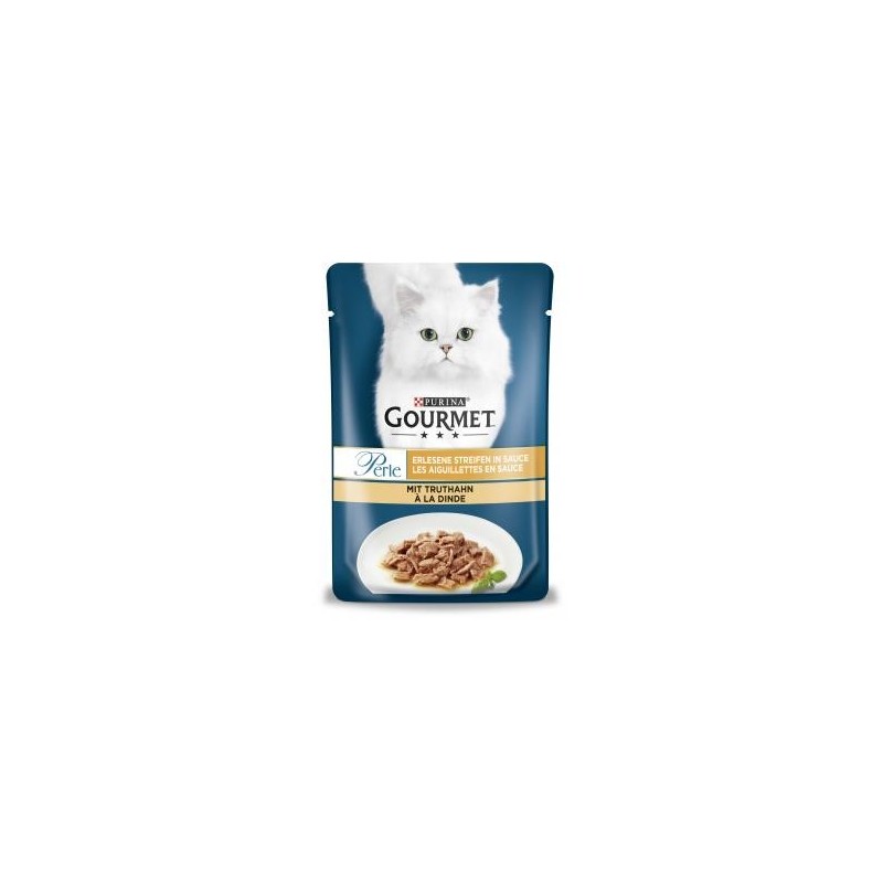 Purina Gourmet Perle Erlesene Streifen mit Truthahn