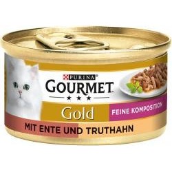 Purina Gourmet Gold Feine Komposition mit Ente & Truthahn