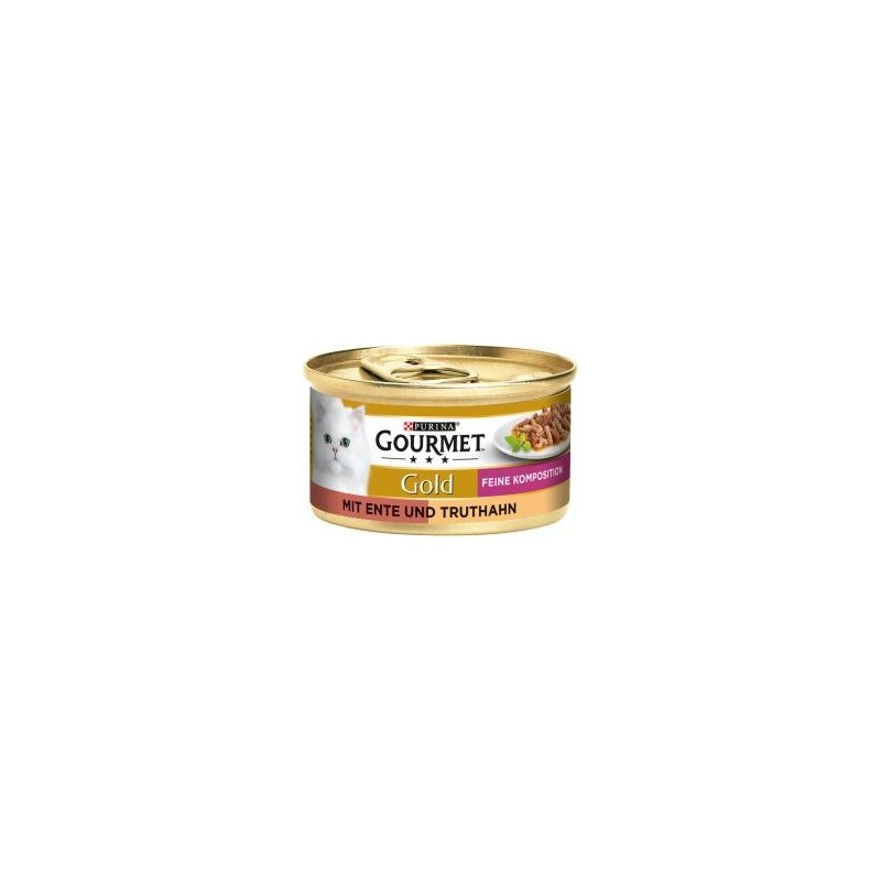 Purina Gourmet Gold Feine Komposition mit Ente & Truthahn