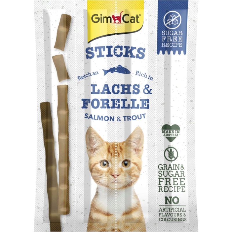 GimCat Sticks Lachs & Forelle 4 Stk. - 1 Pkg