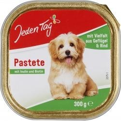 Jeden Tag Hund Pastete mit Vielfalt aus Geflügel & Rind