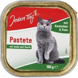 Jeden Tag Katze Pastete mit Kaninchen & Pute