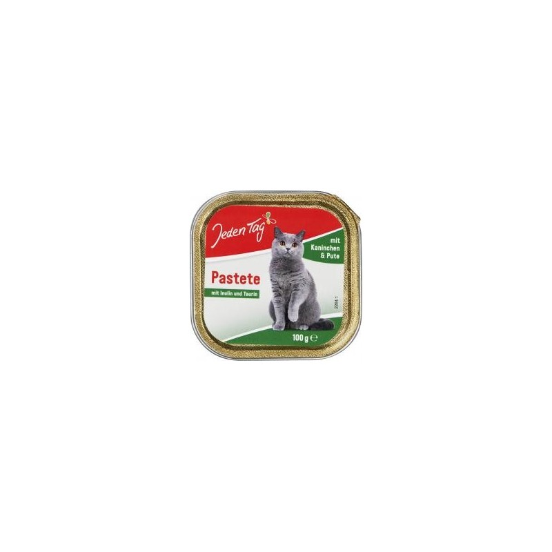 Jeden Tag Katze Pastete mit Kaninchen & Pute