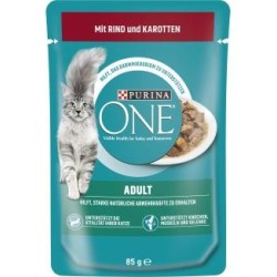 Purina One Adult mit Rind und Karotten