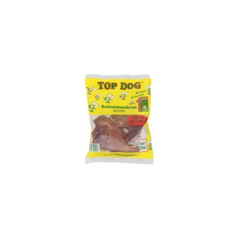 Top Dog Schweineohren getrocknet