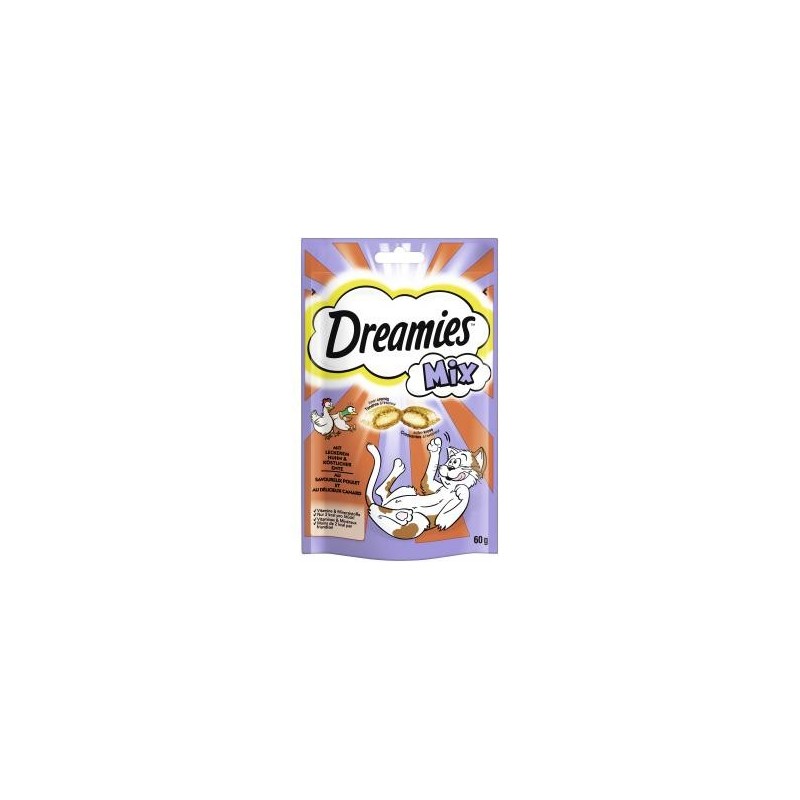 Dreamies Katzensnack mit Huhn und Ente