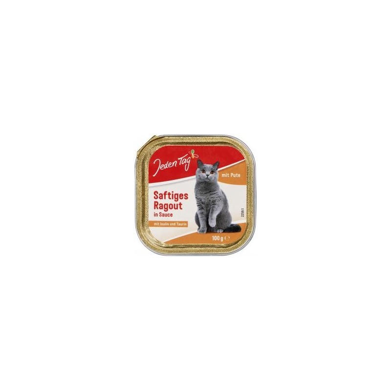 Jeden Tag Katze Saftiges Ragout in Sauce mit Pute