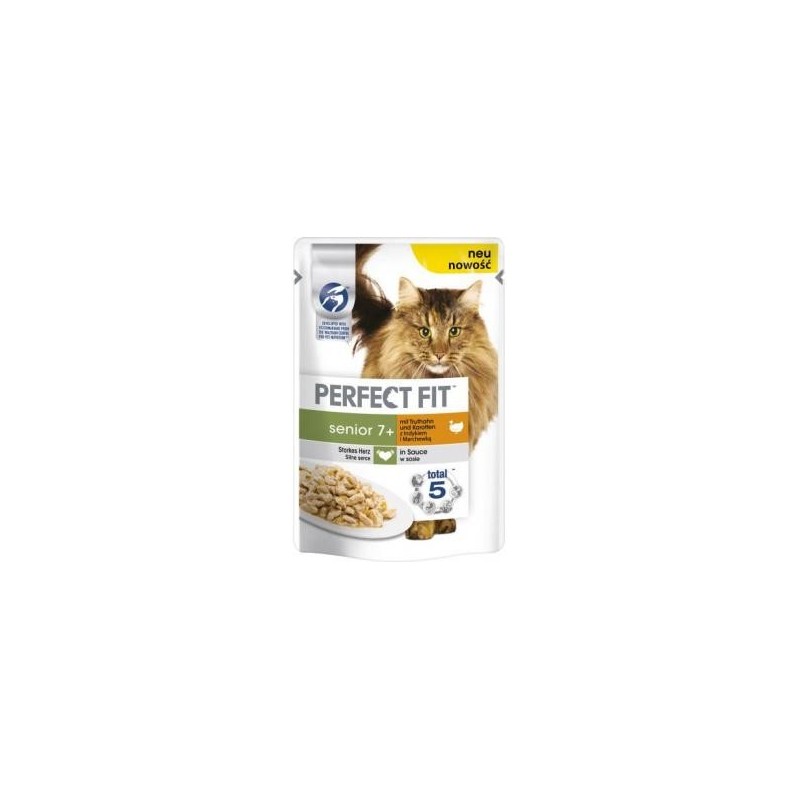 Perfect Fit Cat Senior mit Truthahn und Karotten