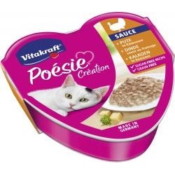 Vitakraft Poésie Sauce + Pute in Käsesauce