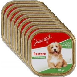 Jeden Tag Hund Pastete mit Vielfalt aus Geflügel & Rind