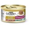 Purina Gourmet Gold raffiniertes Ragout Duett mit Lachs und Seelachs