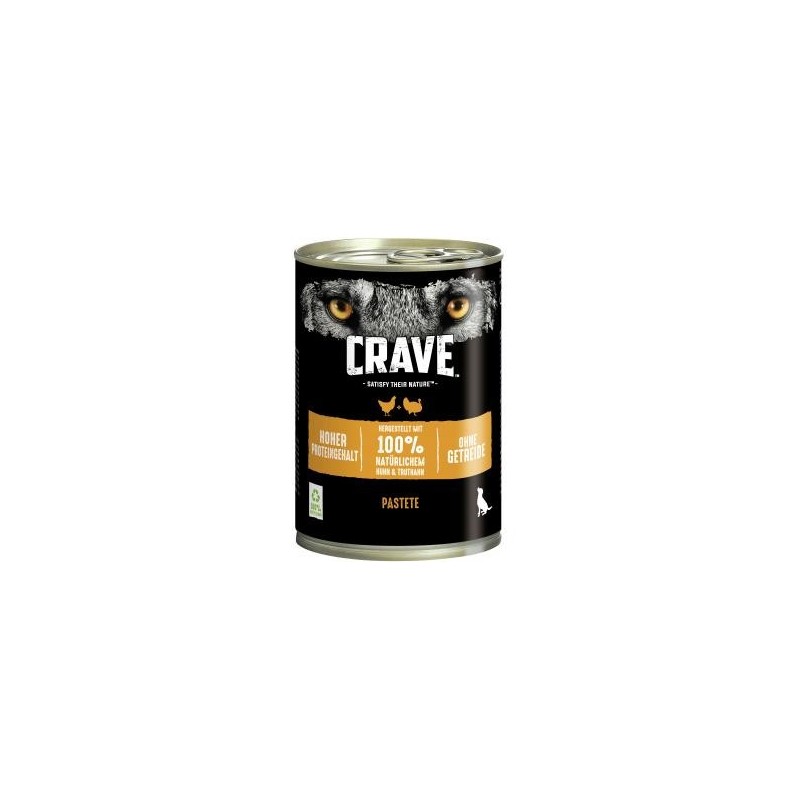 Crave Hund Adult Pastete mit Huhn & Truthahn