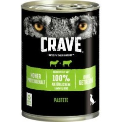 Crave Hund Adult Pastete mit Lamm & Rind