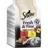 Sheba Fresh & Fine in Sauce mit Rind und mit Huhn