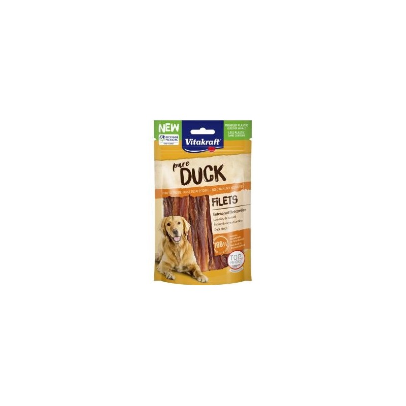 Vitakraft pure Duck Filets Entenbrustfiletstreifen