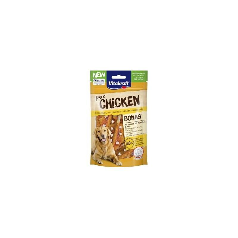 Vitakraft pure Chicken Bonas Kaustangen mit Hühnchen & Käse