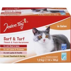 Jeden Tag Katze Surf & Turf...