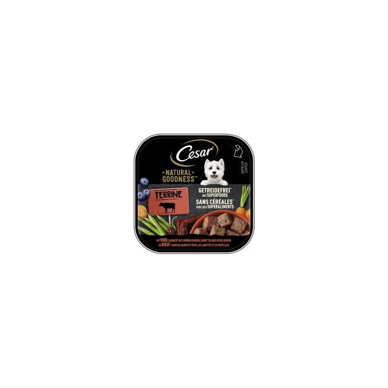 Cesar Natural Goodness Terrine mit Rind