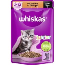 Whiskas Junior mit Geflügel...