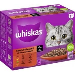 Whiskas 1+ Klassische Auswahl in Sauce