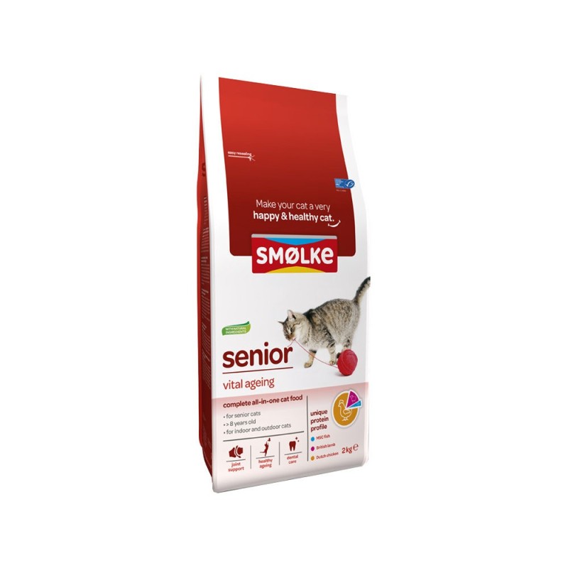 Smølke Senior Katzenfutter - 2 kg