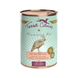 Terra Canis Getreidefrei Hundefutter - Dosen - Pute mit Sellerie - 6 x 400 g