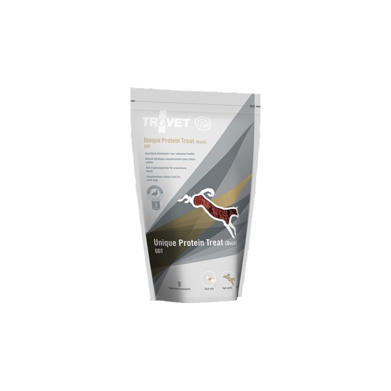 TROVET Unique Protein Treats UDT Hund - Ente - 125 g