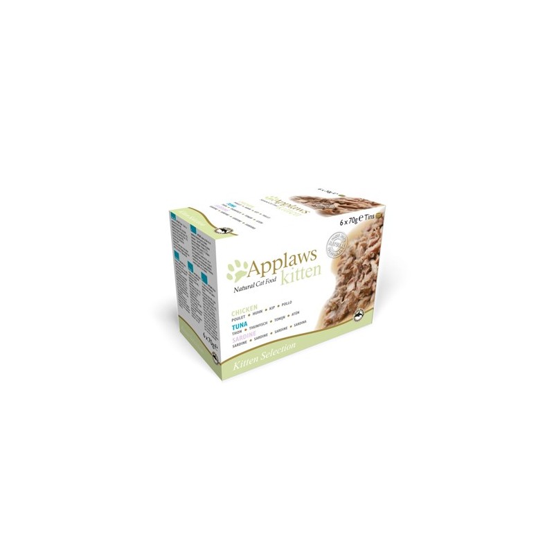 Applaws Kitten Selection Katzenfutter - 6 x 70 g