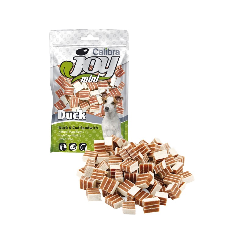 Calibra Joy Mini Sandwich - Duck & Cod - 70 g