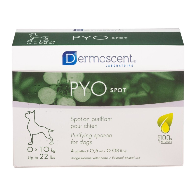 Dermoscent PYOspot 0 - 10 kg - 4 Pipetten