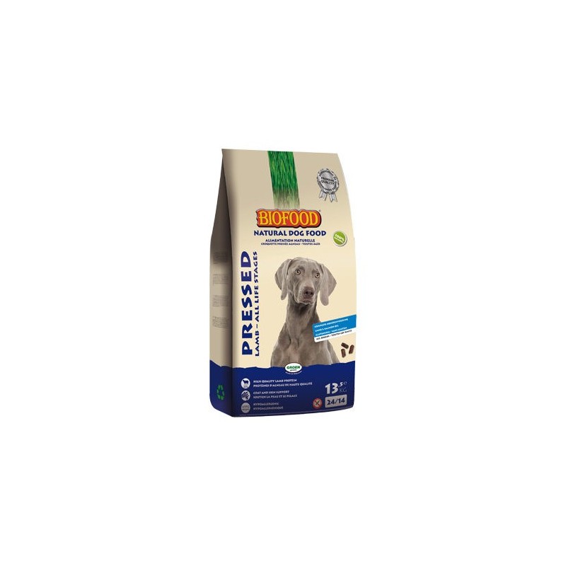 Biofood gepresstes Hundefutter - Lamm - 5 kg