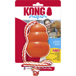 Hundespielzeug KONG Aqua orange - M