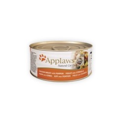 Applaws Katzenfutter - Dosen - Chicken Breast & Pumpkin - 24 x 70 g