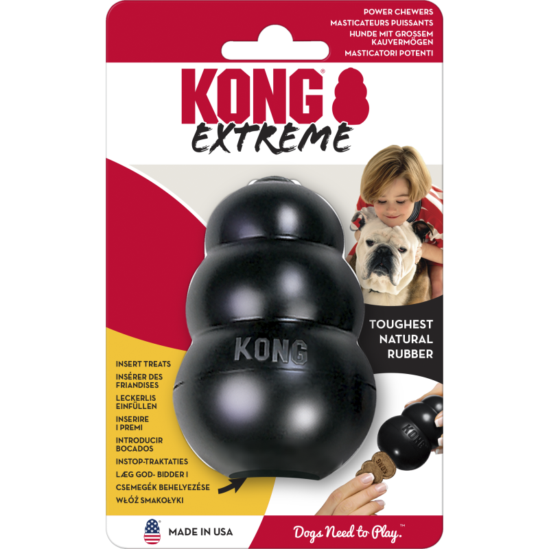 Hundespielzeug KONG Extreme schwarz