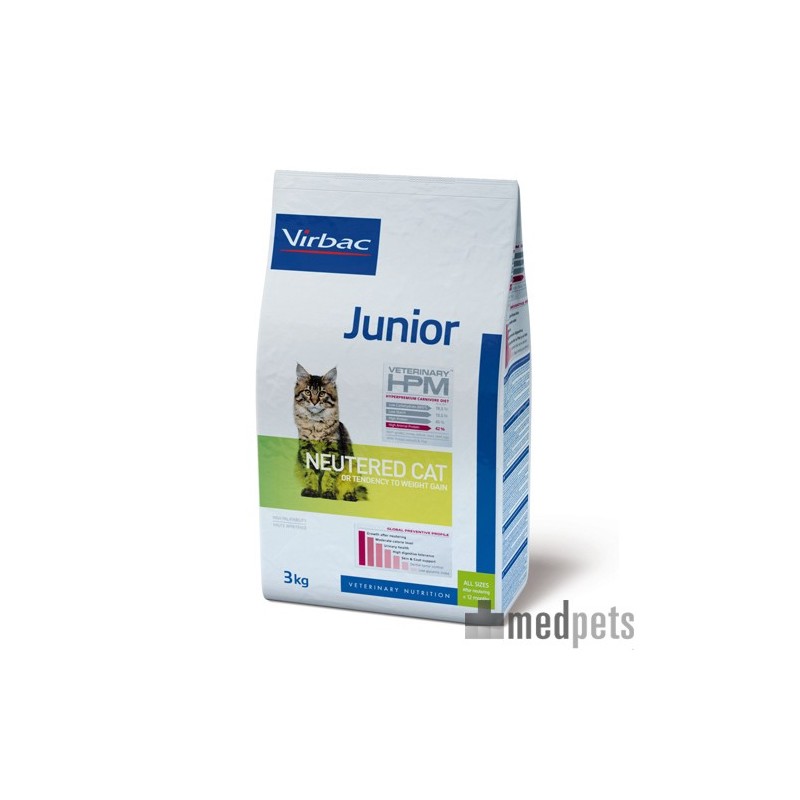 Veterinary HPM Junior Neutered Katzenfutter - 1,5 kg