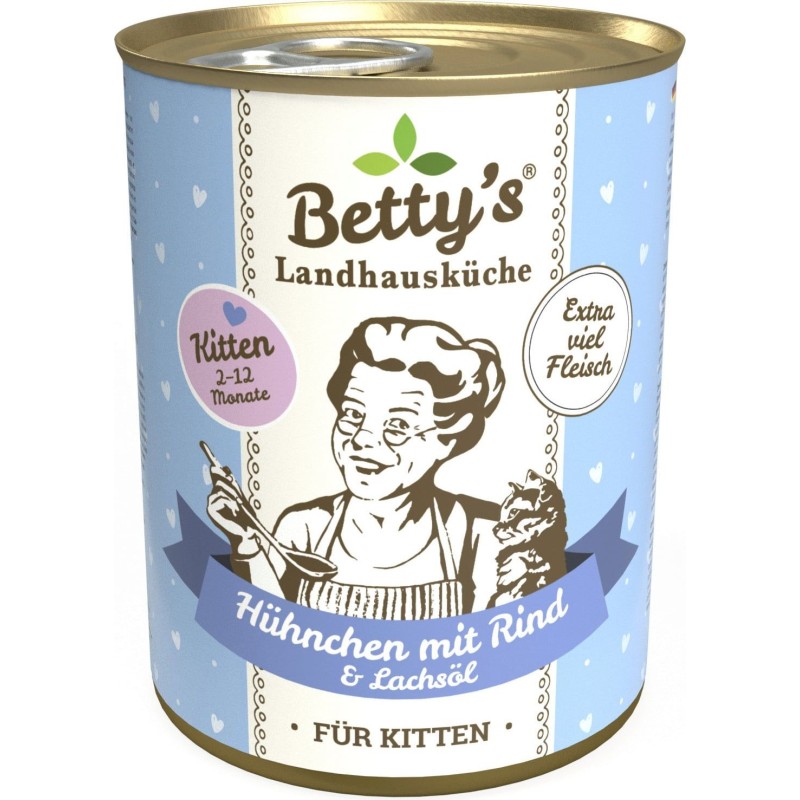 Betty's Landhausküche Kitten Huhn & Rind - 400 g