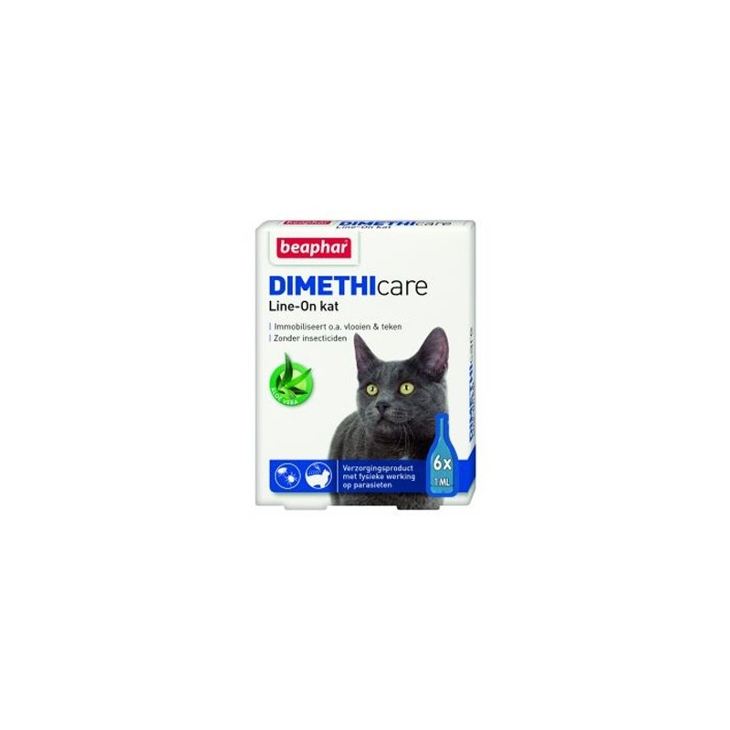 Beaphar DIMETHIcare Line-on Katze - 6 Pipetten