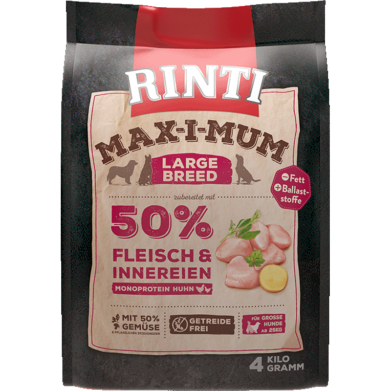 Rinti Max-i-Mum Large Breed Huhn - 4 kg