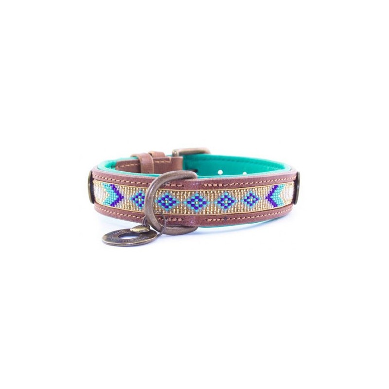 DWAM Halsband - Indi Moon - M (2,5 cm)