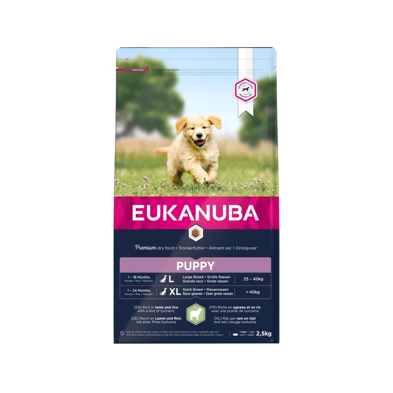 Eukanuba Puppy All Breeds (Lamm) 2,5 kg