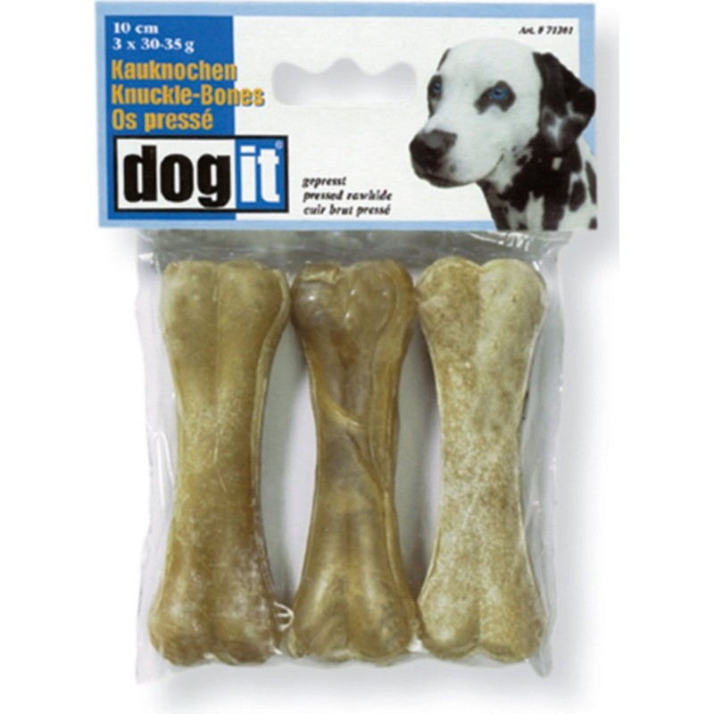 dogit Kauknochen gepresst 10 cm - 3 Stk